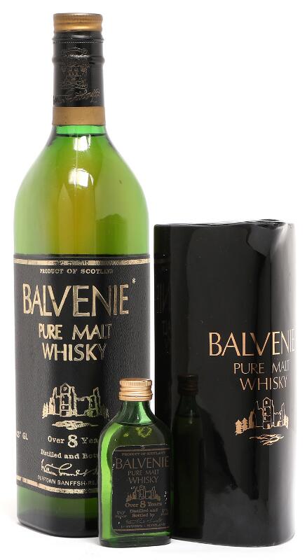 1 bt. The Balvenie “Pure Malt” 8 year old, Single Malt Scotch Whisky...