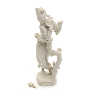 Moon girl. Biscuit. Juliane Marie mark, Royal Copenhagen. H. 30 cm.