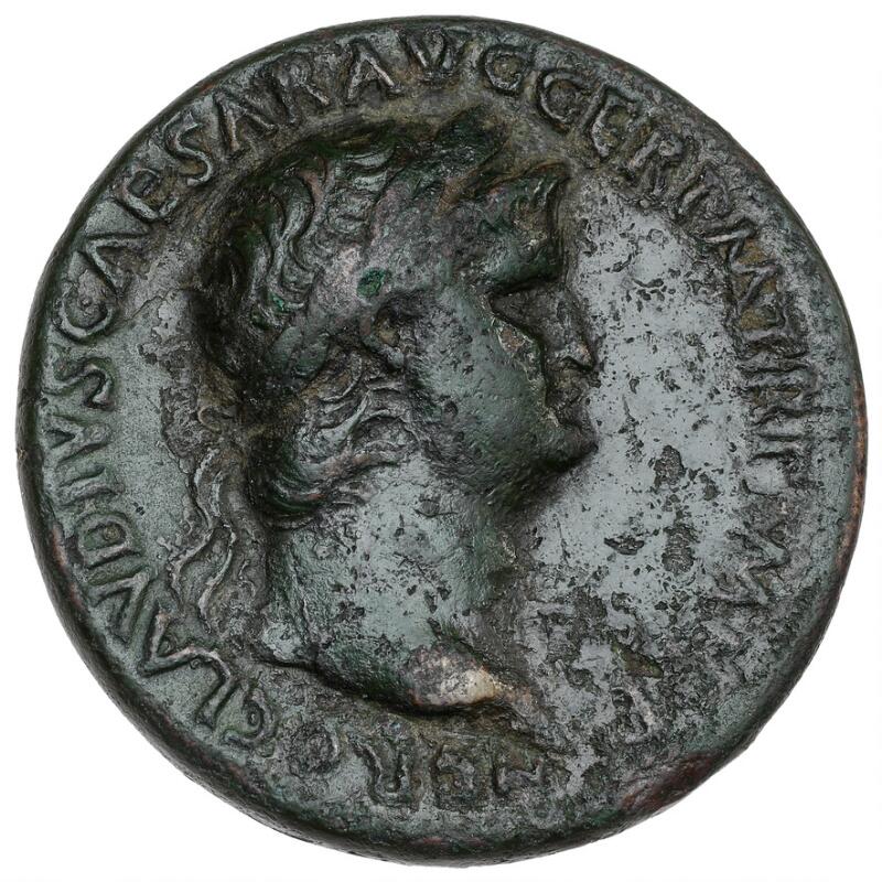 Roman Empire, Nero, 54–68 AD, Sestertius, Rome, c. 64 AD., RIC 139, C 17...