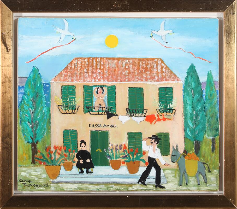 Carla Thonsgaard Cassa Amore Oil painting