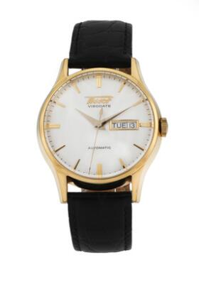 Tissot Visodate of gold plated steel ref. T019430B. Mechanical