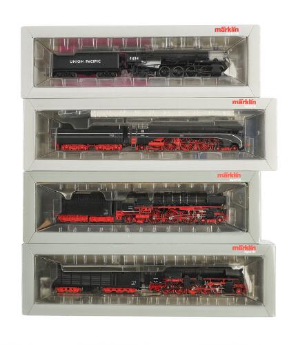 Märklin H0 model train 37171, 37080, 3790, 37973. (4) – Bruun Rasmussen ...