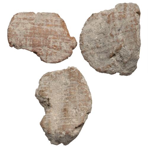 Ancient Greece and Rome, 3 seal impressions of clay, used on documents ...