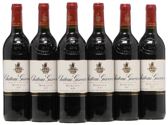 6 bts. Château Giscours, Labarde - Margaux. 3. Cru Classé 6 bts. Château Giscours, Labarde - Margaux. 3. Cru Classé