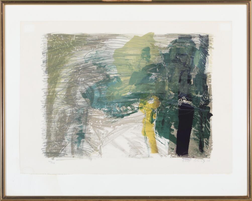 Per Kirkeby: Untitled, 1976. Signed Per Kirkeby 76, 112/120