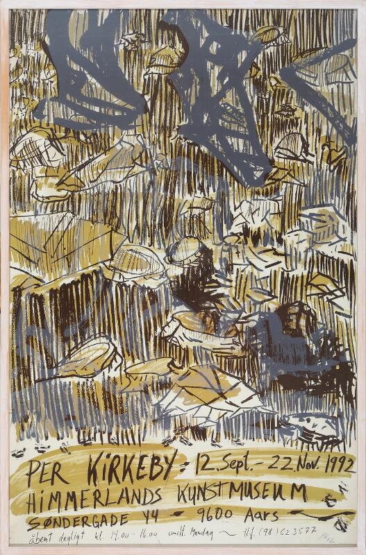 絵画 Per Kirkeby - Untitled 2004 Poster 世界一美しい美術館” から Per Kirkeby - Untitled 2004 Poster