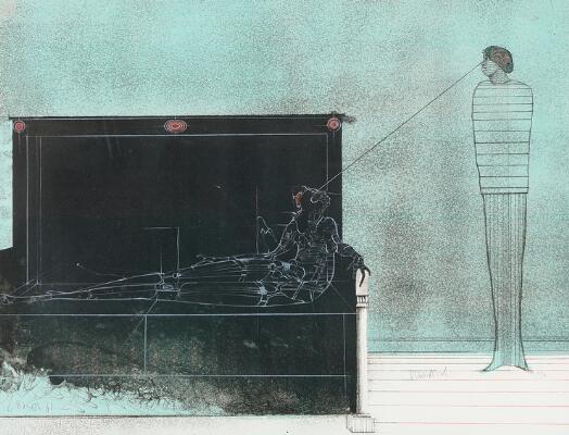 Paul Wunderlich、LITHOGRAPHIEN Ⅰ-Ⅳ Paul WUNDERLICH, original lithograph Handsigned | k2107013