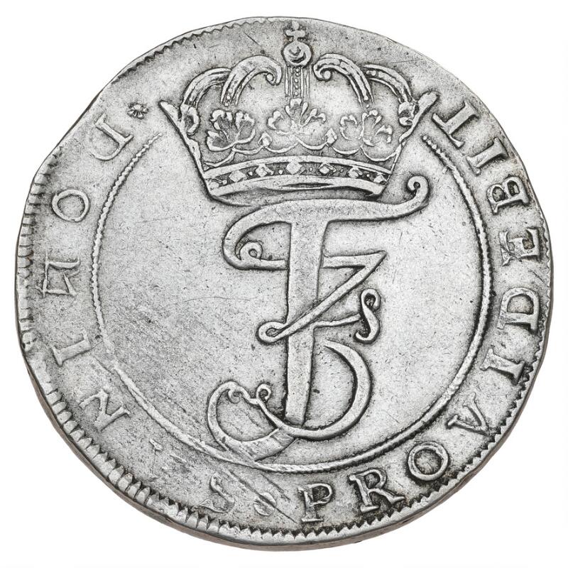 Frederik III, 4 mark / krone 1668, H 113A, Aagaard 113.3 – Bruun