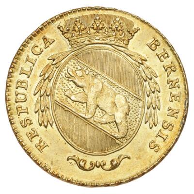 Switzerland, Bern, Doppelduplone 1795, Divo/Tobler 499c, F 181