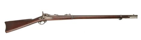 American trapdoor military rifle M/1873 no. 153783 in caliber 45-70.