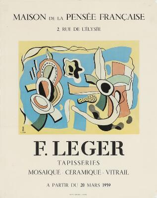 Fernand Léger, after: Léger, Maison de la Pensée Francaise, 1959