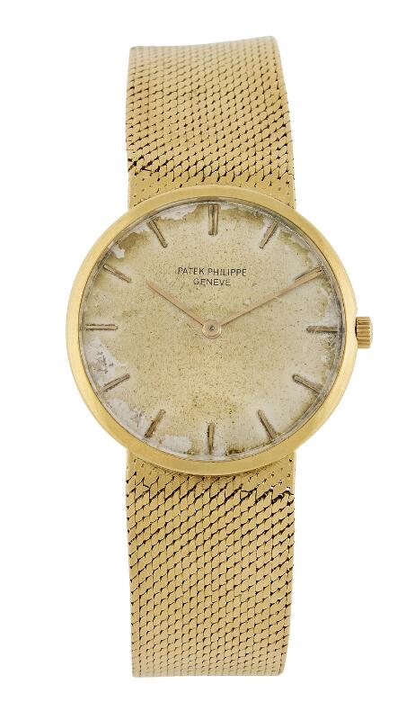 Patek Philippe: Calatrava of 18k gold, ref. 3512. Mechanical