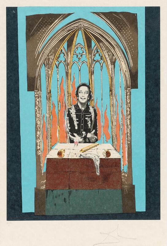 Dali、 LHARMONIE、希少画集画、新品額装付 Salvador Dali: 