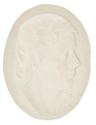 Relief of stone. Signed Elo 1911. 36×26 cm.