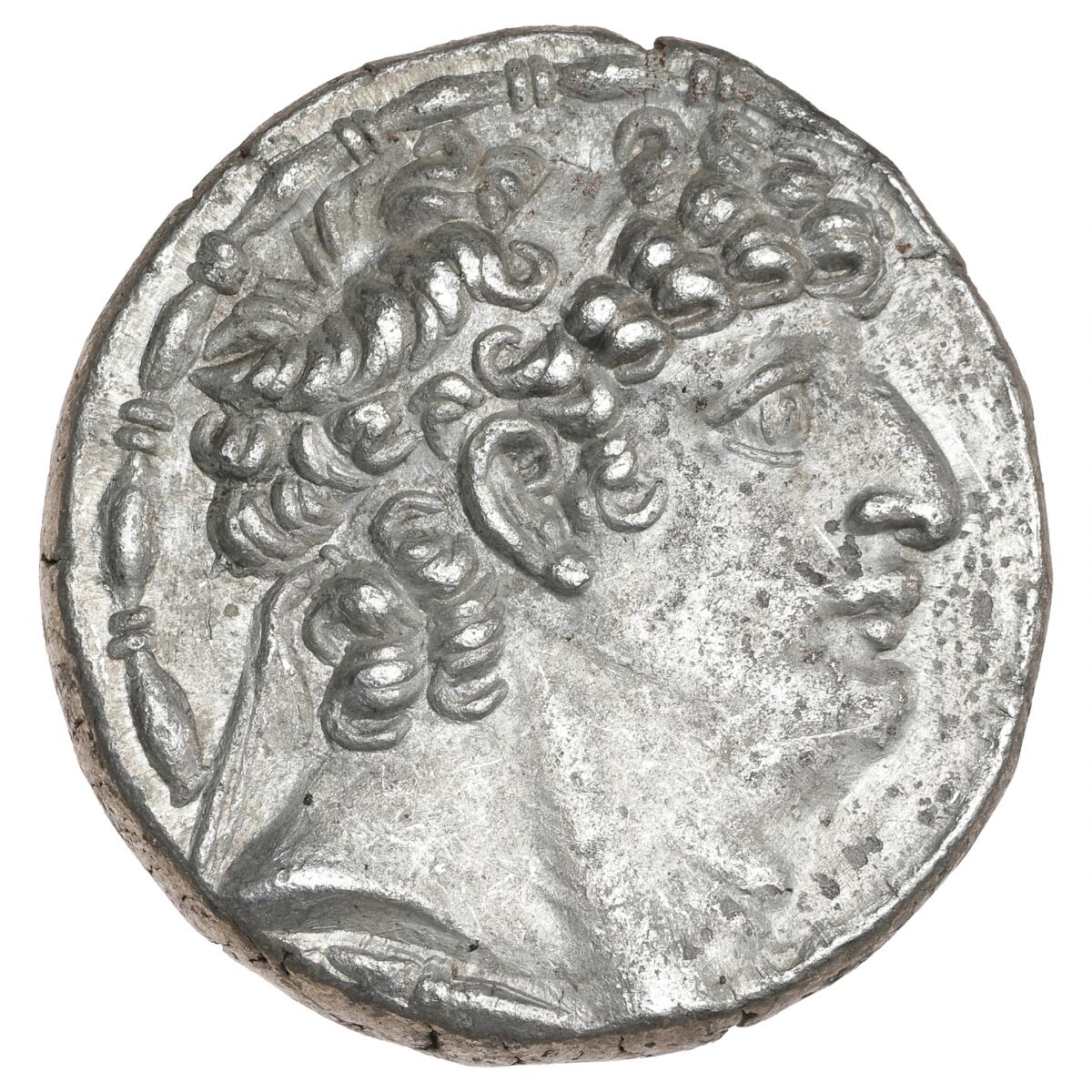 Ancient Greece, Seleucid Empire, Philippos I, Philade, Tetradrachm, Antiochia am Orontes SC 2463.2(c); HGC 9, 1319, 15.55 g — Coins, Medals & Banknotes/Ancient coins/Greece — Bruun Rasmussen