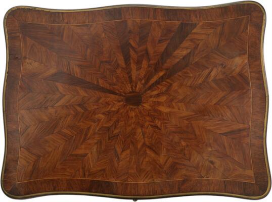 French Napoleon III dressing table of rosewood. Lock signed Théodore ...