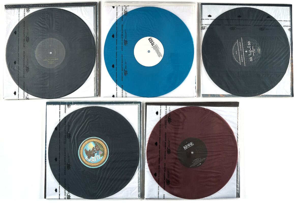 Led Zeppelin: 20 LPs. Jimi Hendrix. Who. Pink Floyd, Kraftwerk