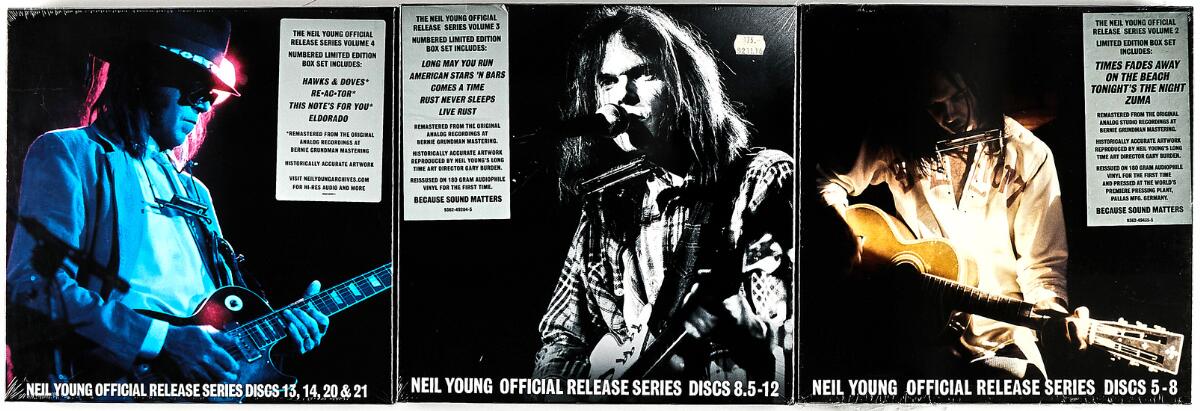 Neil Young: Archives Official Release Series. LP Box Set vol. 2, 3