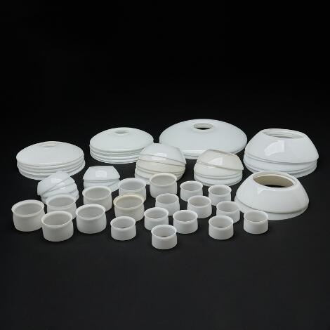 Poul Henningsen: A collection of multi-layered opaline glass spare shades. (63)
