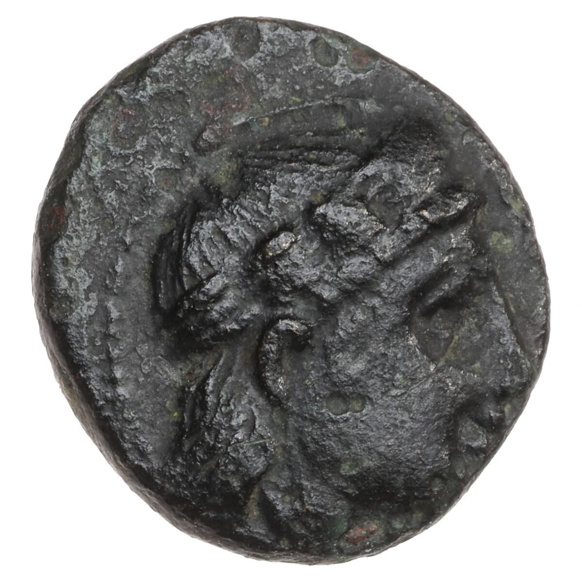 Ancient Greece, Mysia. Gambrium. Æ 10, 400 BC, SNG Cop. 152, 1.00 g