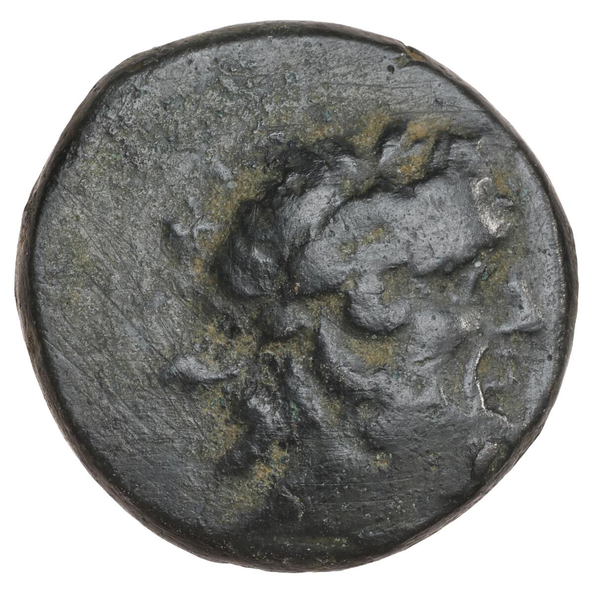Ancient Greece, Phrygia, Mysia Abbaitis, 200 BC, Æ 20, Zeus / thunderbolt; HGC.7,749; SNG von Aulock 3330, 6.83 g