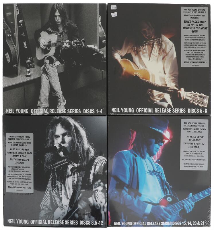 Neil Young: Archives Official Release Series. LP Box Set vol. 1, 2