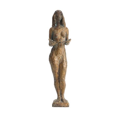 Ejgil Vedel Schmidt: "Ceres". Signeret Ejgil Vedel. Bronze. H. 38 cm.