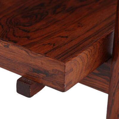 Poul Hundevad: Rosewood trolley with sliding top and underlying