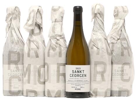 6 bts. Grüner Veltliner “Sankt Georgen", Weingut Moric 2023 A (hf/in). Oc.