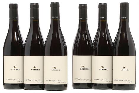 6 bts. Pinot Noir "Anning Gumpoldskirchen", Weingut Fred Loimer 2021 A (hf/in). Oc.
