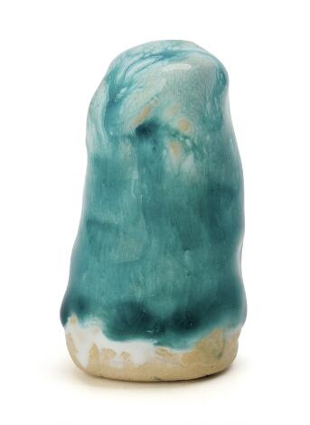 John Kørner: Problem. Signed Kørner. Glazed stoneware. H. 7 cm.